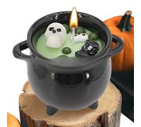 Bougies Gothiques | Chaudron Magique de Sorcière Festif,Bougies Parfumées Longue Durée En Cire De Soja Pour Méditation Fête Salon Chambre Décor d'Halloween