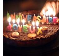 Bougies Joyeux Anniversaire Multicolore G