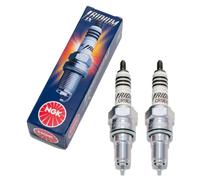 Bougies Kit NGK 2x CR9EHIX-9 Iridium-Bougie résist. 19mm long filetage 10mm 6216