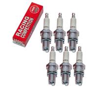 Bougies Kit NGK 6x B9EG racing Bougie, 19mm long filetage Ø 14mm, 3530 / 3998