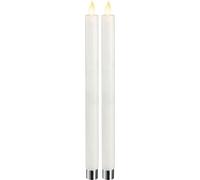 Bougies LED 'M-Twinkle' longues, flamme consciente