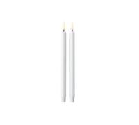 Bougies LED par Uyuni Lighting, Lot de 2, Blanc