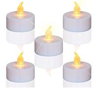 Bougies LED - ZGEER - 24PCS - Sans flamme - Couleur chaude - Pile CR2032