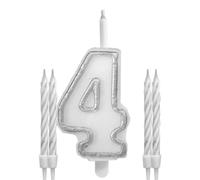 Bougies magiques Chiffre 4