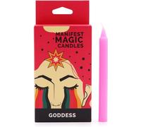 Bougies magiques Manifest (lot de 12) - Rose - Rituel Déesse