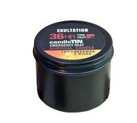 Bougies Non Parfumées avec Pot en Verre - Bougies d'Urgence pour Coupures d'Électricité, Combustion Longue de 36 Heures avec 3 Mèches pour Préparation Familiale et Activités Extérieures