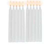 Bougies pannes de courant - Bougies coniques propres, ensemble d'éclairage de secours rouge et blanc, performance de combustion lente sans fumée | Éclairage de secours, sortie de flamme cons