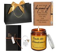 Bougies parfumées à la lavande - Cadeau de départ à la retraite pour les collègues - Cadeau d'adieu pour collègues - Cadeau d'adieu pour Coworke