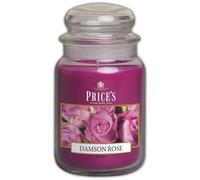 Bougies parfumées à la Rose Damson en Pot avec Couvercle de Prices’s
