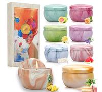 Bougies Parfumées Coffret Cadeau Set (nuages colorés)