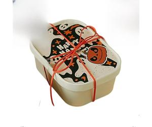 Bougies parfumées décoratives d'Halloween effrayantes, gothiques