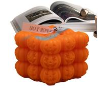 Bougies parfumées en forme de crâne pour Halloween - Bougies parfumées d'Halloween, bougie en forme de cube à bulles | Fournitures de fête de Noël, bougies d'aromathérapie faites à la main pour la