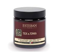 Bougie parfumée teck & tonka