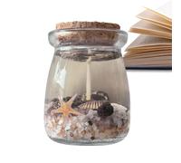 Bougies parfumées - Gel | Bougie parfumée sur le thème de la mer | Bougie en pot d'aromathérapie portable pour décoration d'intérieur, voyage, spa, bain, yoga, relaxation