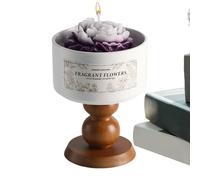 Bougies parfumées pour la maison - En céramique - Parfum Camellia Theme Cuup - Bougie d'aromathérapie - Jarretelles - Décoration d'intérieur pour anniversaire