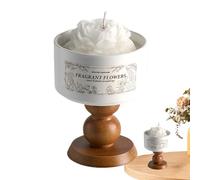 Bougies parfumées pour la maison - En céramique - Parfum Camellia Theme Cuup - Bougie d'aromathérapie - Jarretelles - Décoration d'intérieur pour anniversaire