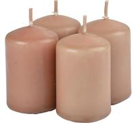 Bougies parfumées, set de 4, 6 cm