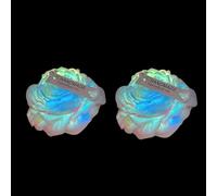 Bougies phosphorescentes à faible chaleur pour le corps - Bougie de soja romantique pour la Saint-Valentin - Pour couple adulte