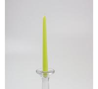 Bougies pointues vert citron, 250/23mm, 12 pièces, très haut standard de qualité de la société Wenzel