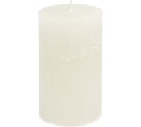 Bougies premium blanches pour des idées créatives de décoration intérieure et de cadeaux