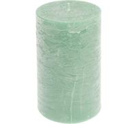 Bougies Premium vert clair, set de 2 85x150mm pour la décoration et les fêtes