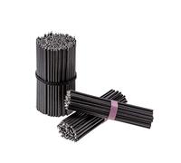 Bougies Rituelles Danilovo (Noir) - Orthodoxes, Pour Décorations, Longs, N60, Hauteur 20,5 cm, 25 Pièces en Cire d'Abeille