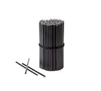 Bougies Rituelles en Cire d'Abeille Danilovo (Noir) - Bougies Orthodoxes, Bougies Pour Décorations, Longs, N80, Hauteur 18,5 cm, 200 Pièces