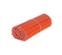 Bougies Rituelles en Cire d'Abeille Danilovo (Rouge) - Orthodoxes, Bougies Pour Décorations, Longs, N40, Hauteur 26,5 cm, 150 Pièces