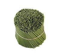 Bougies Rituelles en Cire d'Abeille Danilovo (Vert) - Bougies Orthodoxes, Bougies Pour Décorations, Longs, N120, Hauteur 16 cm, 400 Pièces