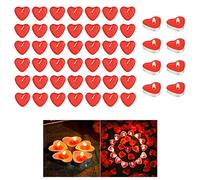Bougies Romantiques,Bougies en Forme de Coeur,Bougies Forme de Coeur d'amour,Bougies Décoratives en Forme de Cœur pour,Bougie Saint Valentin,Bougie Coeur,Bougie Romantique Rouge,Bougie Coeur