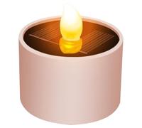 Bougies solaires étanches extérieures, crépuscule au crépuscule à l'aube, feux de thé solaires, feux à thé LED réutilisables, 2, 1x2.1 Petit pour le jardin de lanternes Camping Home Outdoorsolar Bou
