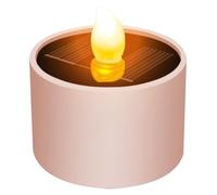 Bougies solaires extérieures étanches, crépuscule au crépuscule à l'aube, feux à thé solaires, feux à thé à LED réutilisables, 2,1x2.1 petites lumières solaires pour le jardin de lanternes Maison ext