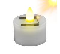 Bougies Solaires Imperméables pour l'Extérieur,Lumières Flottantes Vacillantes - Pour Décorations Intérieures et Extérieures Événements Fêtes