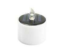 Bougies solaires LED pilier sans flamme, grandes bougies chauffe-plat à énergie solaire vacillante pour décoration intérieure, fenêtres, Noël, extérieur, allée, dessus de table, cimetière 1 pratique