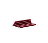 Bougies Stérilisées , Paquet de 12, Couleur Bordeaux