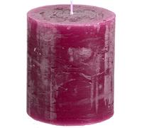 Bougies teintées dans la masse tendance pour une décoration toute l'année