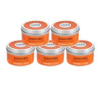 Bougiesde Prévention Des Catastrophes 6x6x4cm Multi-usage Bougies D'urgence Portables 80g Bougies Tempête Sans Fumée Autonomie 20-30 Heures Pour Pannede Courant Camping Randonnée