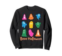 Bouh Halloween Fantômes Colorés Drôles et Mignons Sweatshirt