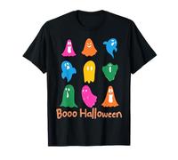 Bouh Halloween Fantômes Colorés Drôles et Mignons T-Shirt