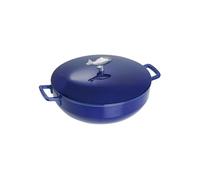 STAUB Cocotte en Fonte, "du Pêcheur", Ø 28 cm, 4,65 L, Bleu Intense