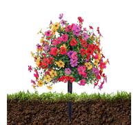 Bouille Artificielle pour Topiaire,Boule topiaire réaliste à Pointes - Factices pour Jardin - pour Jardinières, Balcons, Patios, Extérieur, Fêtes, Bureaux, Cadeaux Fête des