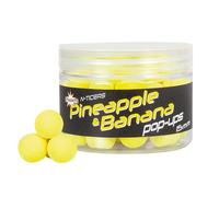 Bouillettes flottantes Dynamite Baits N-ticers Pineap & Bana 12MM Jaune 40 g