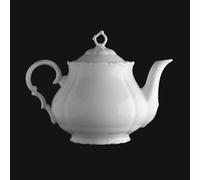 Bouilloire 1,2 l, porcelaine blanche, Verona, G. Benedict