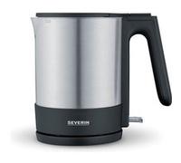 Severin WK 3409 bouilloire 1,7 L 2200 W Noir, Acier inoxydable