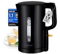 Bouilloire 1,7L 2200W Noir Bomann WK6090CB-Noir