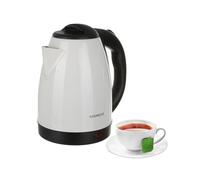 Bouilloire 1,8 l, acier blanc