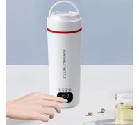 bouilloire 450ml Petite, Bouilloire électrique de voyage, Bouilloire en acier inoxydable 304, Blanc