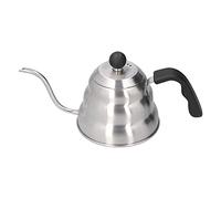Bouilloire à café à col de cygne en acier inoxydable de style vintage avec débit d'eau précis pour la cuisine à domicile Utilisation de barista Matériau de qualité supérieure (1L)