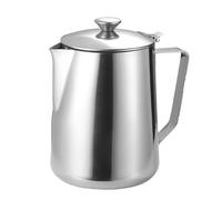 Bouilloire à café en acier inoxydable pour faire mousser le lait - Convient pour la durabilité de la maison et la conductivité rapide de la chaleur (1500 ml)