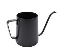 Bouilloire à café ergonomique en acier inoxydable avec un savoir-faire raffiné pour profiter de votre infusion préférée (noir, 350 ml)